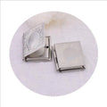 Newest Fashion Virgin Mary Cross Stainless Steel Picture square Photo Locket Necklace Pendant for Jewelry Making