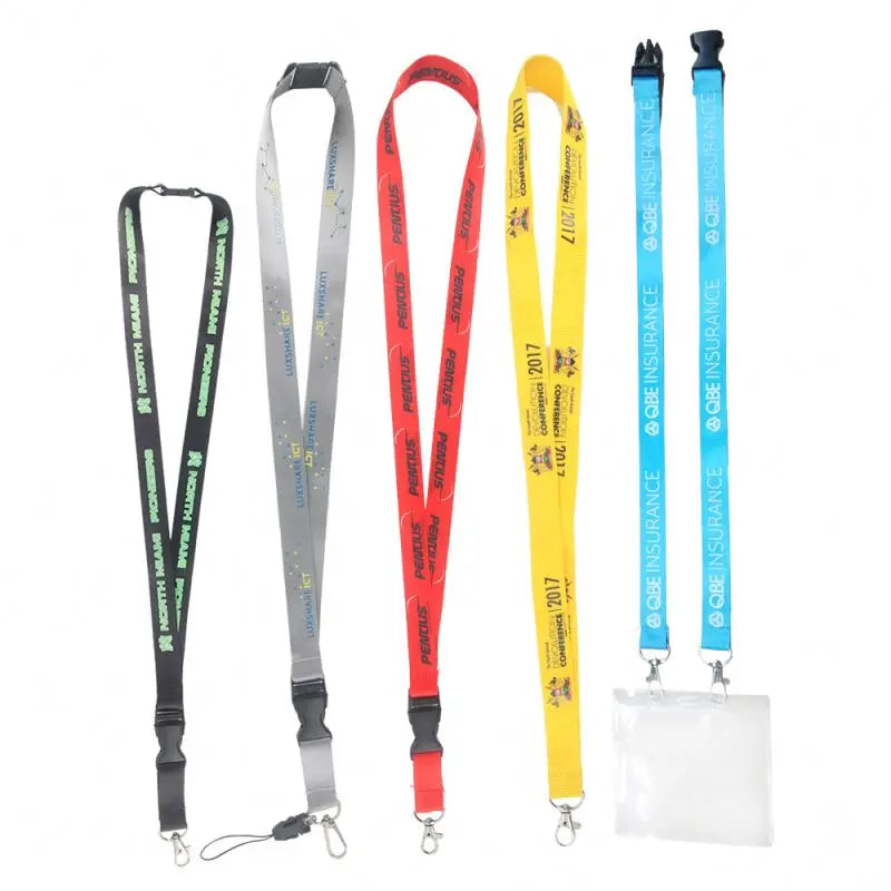 Hot Sale Advertising Gift Leather Lanyard Cheap Lanyards