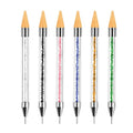 Teeth Gems Picker Gem Stone Pen Kit with 14cm Length 6 Colors Acrylic Material Home & Salon Use
