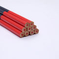 JR JR-color Pencil 3 Double-Color Painted Blue Red 7inch Hexagonal Wooden HB Lead Colored Pencils Digital Printing Drawing