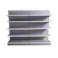 Supermarket Rack Heavy-Duty Wall Shelf Custom Size and Color Single-Sided with Logo Factory's Gondola Shelf