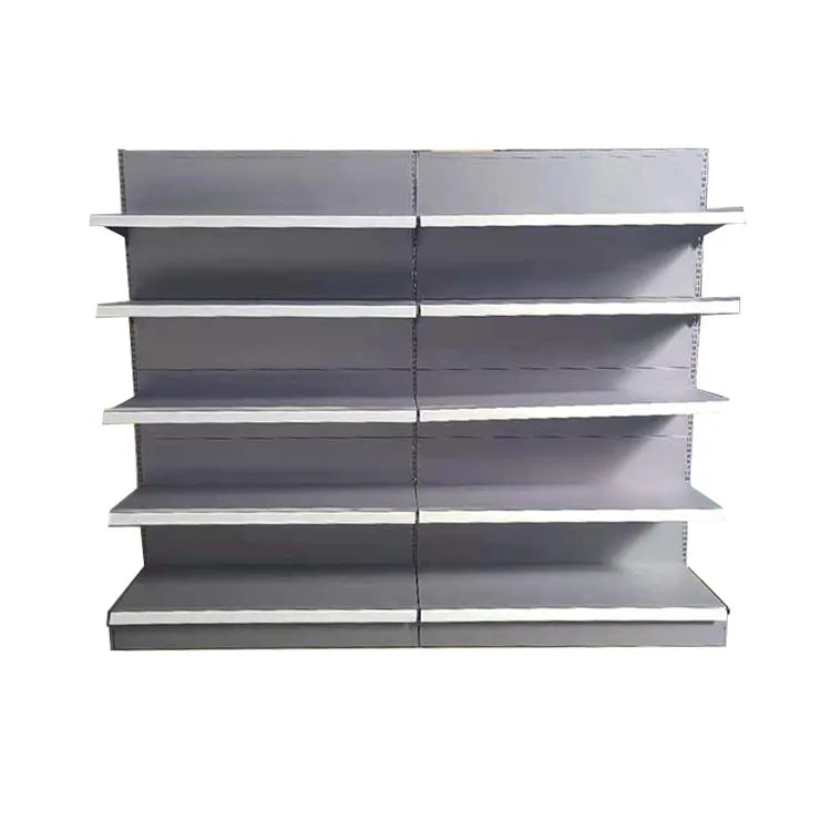 Supermarket Rack Heavy-Duty Wall Shelf Custom Size and Color Single-Sided with Logo Factory's Gondola Shelf