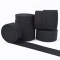 For Deepeel AP618 Double-Sided Double Twill Elastic Bands 20/25/30/38/50/70mm Garment Accessories Black Webbing