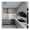 Modern Storage Smart Completes Sets Solid Wood custom kitchen Cabinets Accessories Ready to Assemble With Bathroom Kitchen