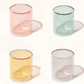 Double Wall Borosilicate Jar Candle Holder Custom Luxury Design Cylinder Glass Candle Jar for Candle Making