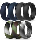 Silicone Wedding Ring Breathable Edition Mens Silicone Wedding Rings