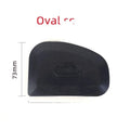3pc Car System Putty Rubber Scraper Oval Advertising Film Automotive Body Filler Spreader Set  Auto Body Repair Tools