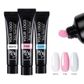 Wholesale Custom Pink Jelly Building Nail Extensions Gel De Construction Poly Nail Gel Hard Gel Nail Builder