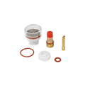 WP17 18 26 TIG Large Champagne Clear Nozzle Kit 2.4mm Gas Lens Wedge Collet Heatshield Welding Accessories TIG Cup Consumables