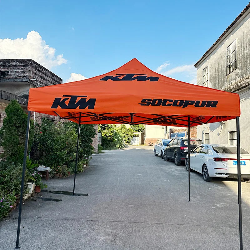 Custom 10X20 Ft Outdoor Folding Advertising Tent with Aluminum Frame Printed Rooftop for Trade Shows