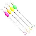 6/0~10/0 Fluorescent Circle Hook Catfish Fishing Rig with Luminous Beads Freshwater Saltwater Fishing Bobbers Floats