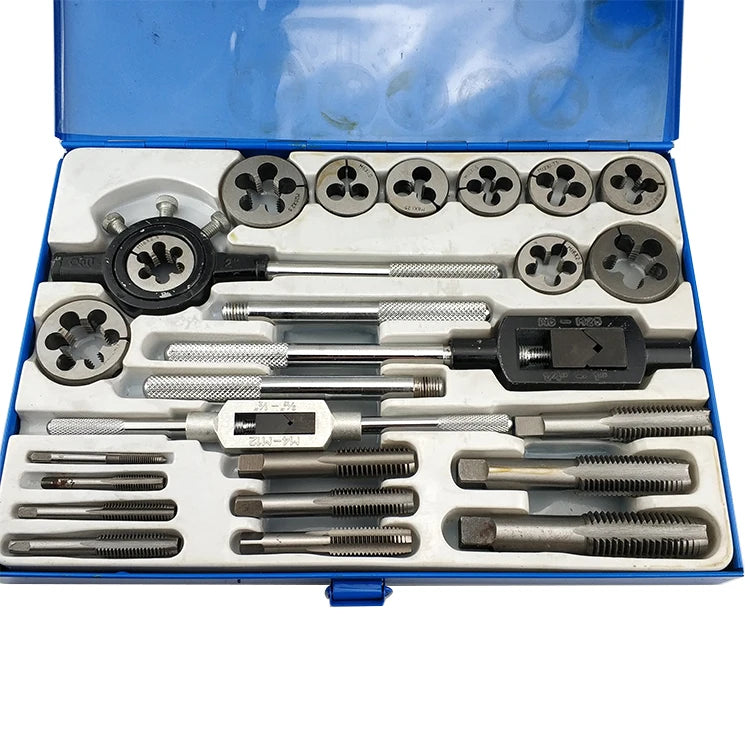 OK47 Screw Plate Set for Metric Coarse Thread Tapping Tap & Die Set M6-M24 IMPA CODE 632203