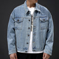Yali Streetwear Oversized Denim Jacket Manufacturer Clothes Men Jeans and Jacket