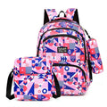 Durable Cute 16 Years Old Business Blank pink Vintage Floral Elegant Casual College Backpacks 4th Grade Girls