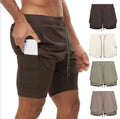Custom Men's Workout Gym Shorts with Drawstring and Pocket Solid Style Mesh Fitness Shorts for Boy Wholesale