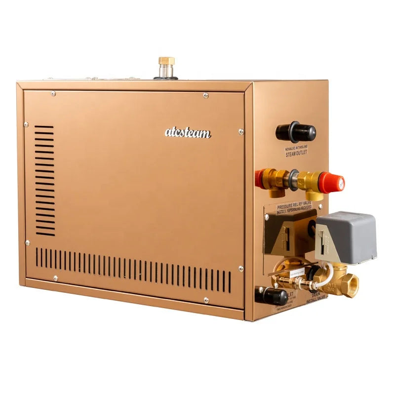 Factory Stainless Steel Steam Bath Generator 9KW with Computer Control for Apartment Use Modern Design