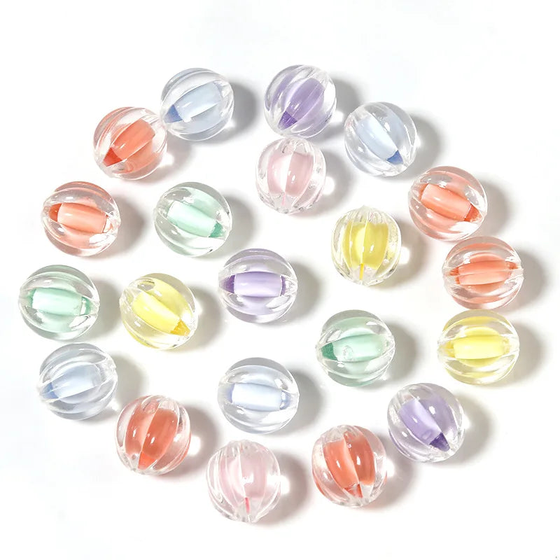 Gaby Beading Supplier China New 17MM Colorful Set Round Chunky Fashion Acrylic Sweet Beads for Jewelry Making