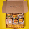 Disposable Kraft Food Container Hot Food Box Packaging With logo Fried Chicken French Fries Burger Takeway Food Box