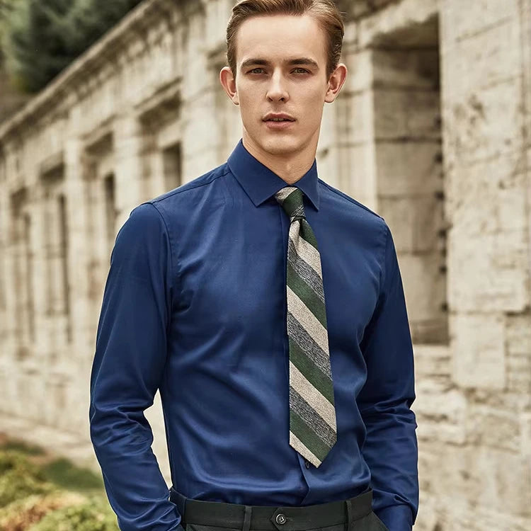 Long Sleeve Custom Designer Shirt Man Formal Dress Shirt for Men