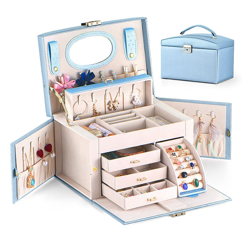Wholesale Custom Multi-Purpose Jewelry Box Unique Design Rectangle Packaging High Quality and Recyclable Feature