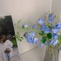 SZ04-23 Artificial Silk Peony Bouquet Home & Wedding Decoration Christmas Graduation Multi Color 83cm