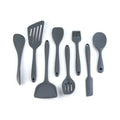 FYGM 9-Piece Set Stylish Hand-Designed Silicone Wood Cooking Utensils Kitchen Utensils PP Home Use Packed Box