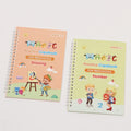 School Products Magic Reusable Book with English Language for Preschool Kids Practice Copybook
