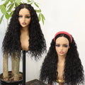 26 Inch Long Vietnamese Curly Wave Hair 250 Density Natural Human Hair Wig 4x4 Lace Closure Wigs for Women Invisible Melt Skin