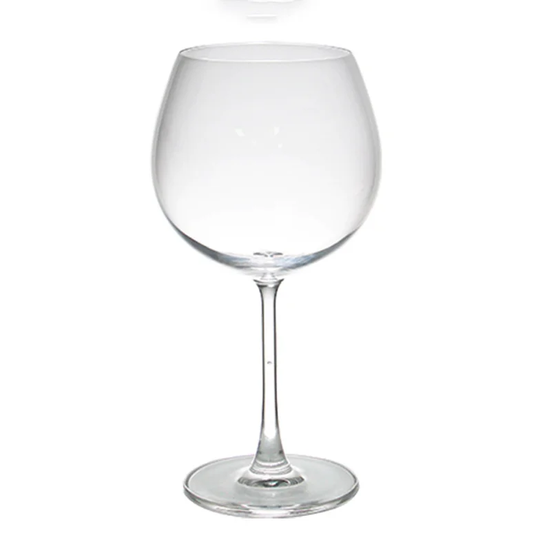 Transparent Crystal Stem Red Wine Glass for Elegant Giveaways