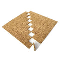 Glass Protecting Adhesive Cork with Cling Foam Cork Separator Pads