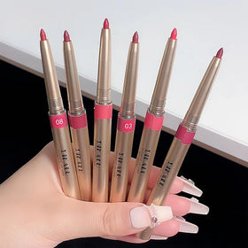 New Arrival DIKALU Automatic Rotating Matte Lip Liner Pen Makeup Waterproof Lasting Contouring 3D Lips Stick Pencil