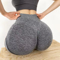 Fitness Yoga Shorts High Waisted Breathable Stretch Peach Butt Lift Tight Quick Drying Yoga Pants for Women