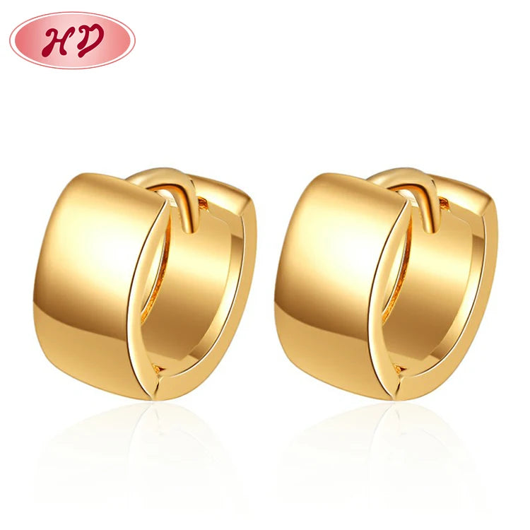 Fashion Classics Gold Plated Earrings 18k Cz Spiral Earring Huggies Earrings Women Micro Pave Ladies Wholesale Jewelry