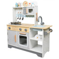 Preschool Children's Wooden Role Play Simulation Kitchen Set Game Educational Pretend Cooking Food Gift Toys for Girls Kids