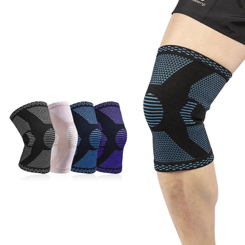 Nylon Wrestling Powerlifting Knee Brace Compression Running Volleyball Knee Pad