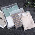 High Quality Zipper Bags Custom Printing Pvc Frosted Zipper Bags With Logo for Clothes Shirt Swimwear Packaging