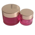 Empty Black Cosmetic Cream Jar With Black Cream Jars Face Body Scrub Cream Containers for Cosmetic Packaging