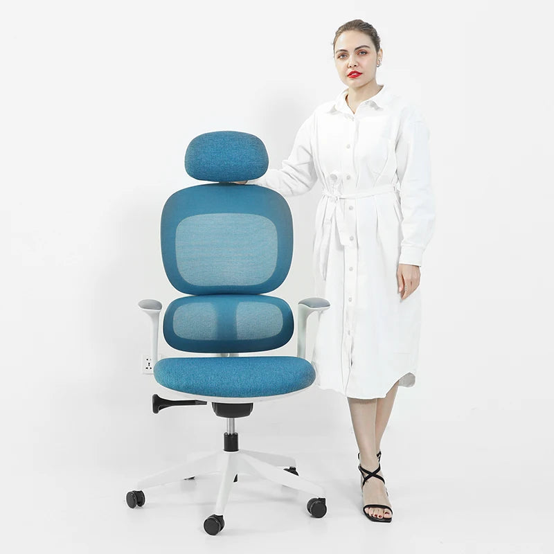New Design Manager Office Chair Adjustable High Back Lumbar Support Mesh Ergonomic Office Chairs