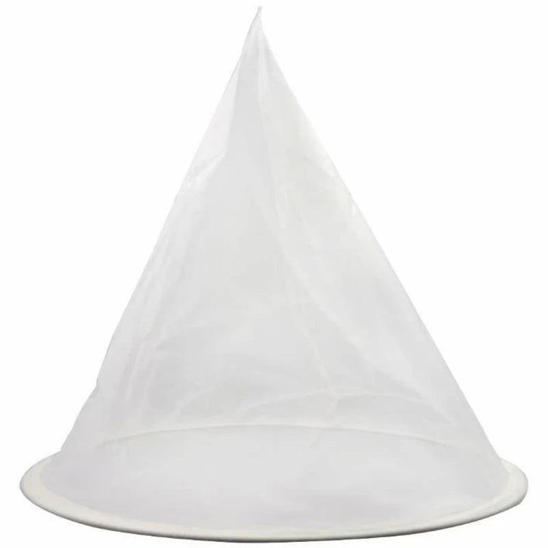 Beekeeping Tool Cheap White Conical Nylon Mesh Honey Filtering Equipment Honey Filter Bee Filter