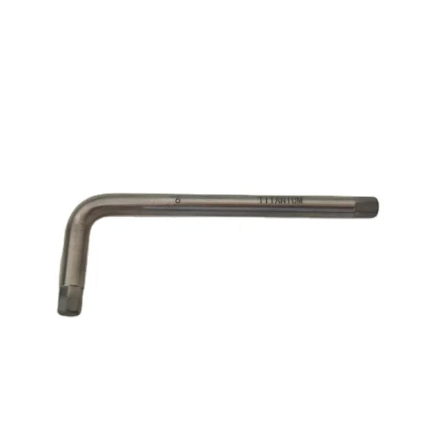 Oak Brand Non Magnetic Titanium Tools Hex Key 10mmLightweight and Corrosion-resistant  for MRI