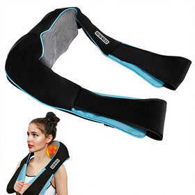 Electric Deep Tissue Shoulder Massager Pillow 3D Kneading Shiatu Back and Neck Massager for Shoulder Leg Body