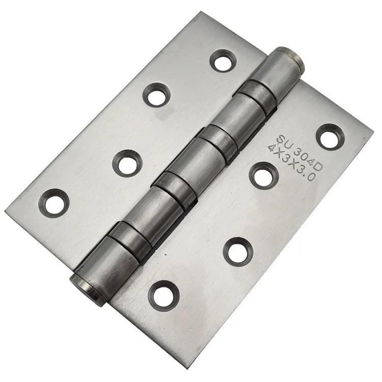Stainless Steel Butt Hinge Gold Silent Flat Open Stainless Steel Ball Bearing Hinge