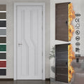 Yohome Premium Quality White Modern Internal Room Doors Furniture Door Design Wooden Mdf Interior Wooden Doors for House MegaBDM