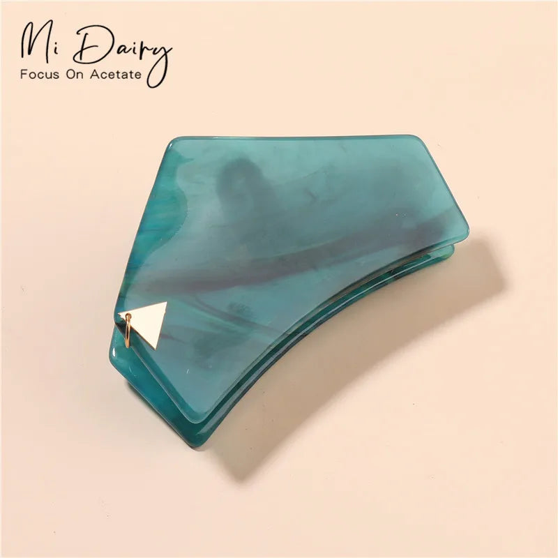 MiDairy 7cm New Fashion Korean Acetate Large for Women Hair Claw Hair Clamp 220950