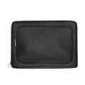 High Quality Custom Leather Fashion Portable Office Zipper Simple Ultra Slim Protective Laptop Bags Men's Business Briefcase
