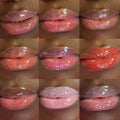 Custom Logo Clear Shiny Nude Pink Lip Gloss Long Lasting Private Label Vegan Cruelty Free Lip Gloss