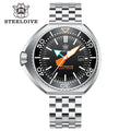 STEELDIVE Brand SD1985 New Arrival 44MM Stainless Steel Case 1200M Waterproof NH35 Automatic Mens Dive Watches Reloj