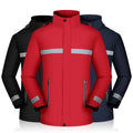 Custom Men Wool Windbreaker Jackets Warm Windbreaker Thickened Outerwear Blank Windbreaker Jacket With logo