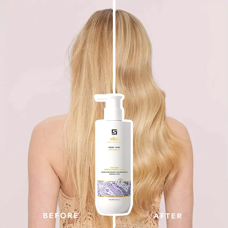 SILU High Quality Silky Moisture Hair Repair Treatment Organic Ocimum Basilicum Natural Hair Wash Shampoo And Conditioner