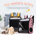Breathable Air Hole Outdoor Carrying Backpack with Handle Travel Cat Bag